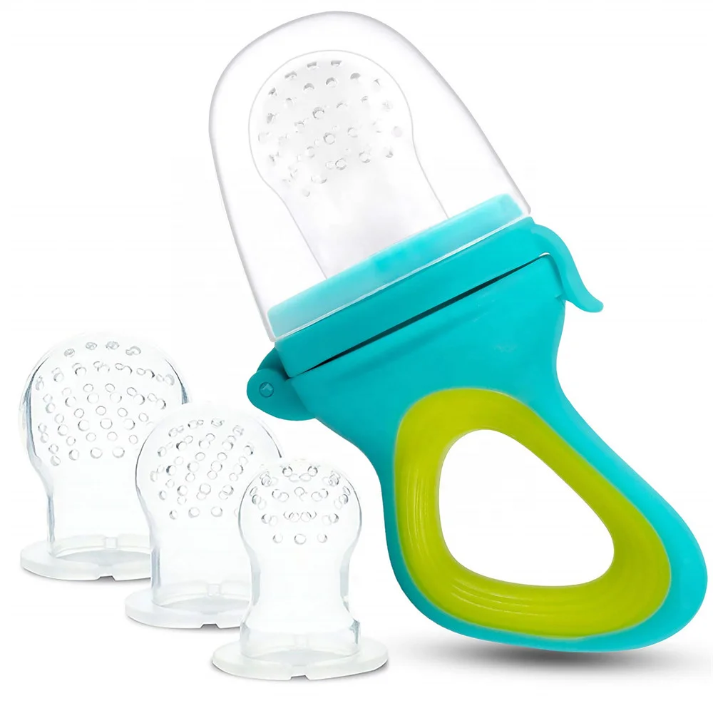 Safety Silicone Nipple Baby Food Chew Pacifier Fruits Soothers Nipple for Vegetables