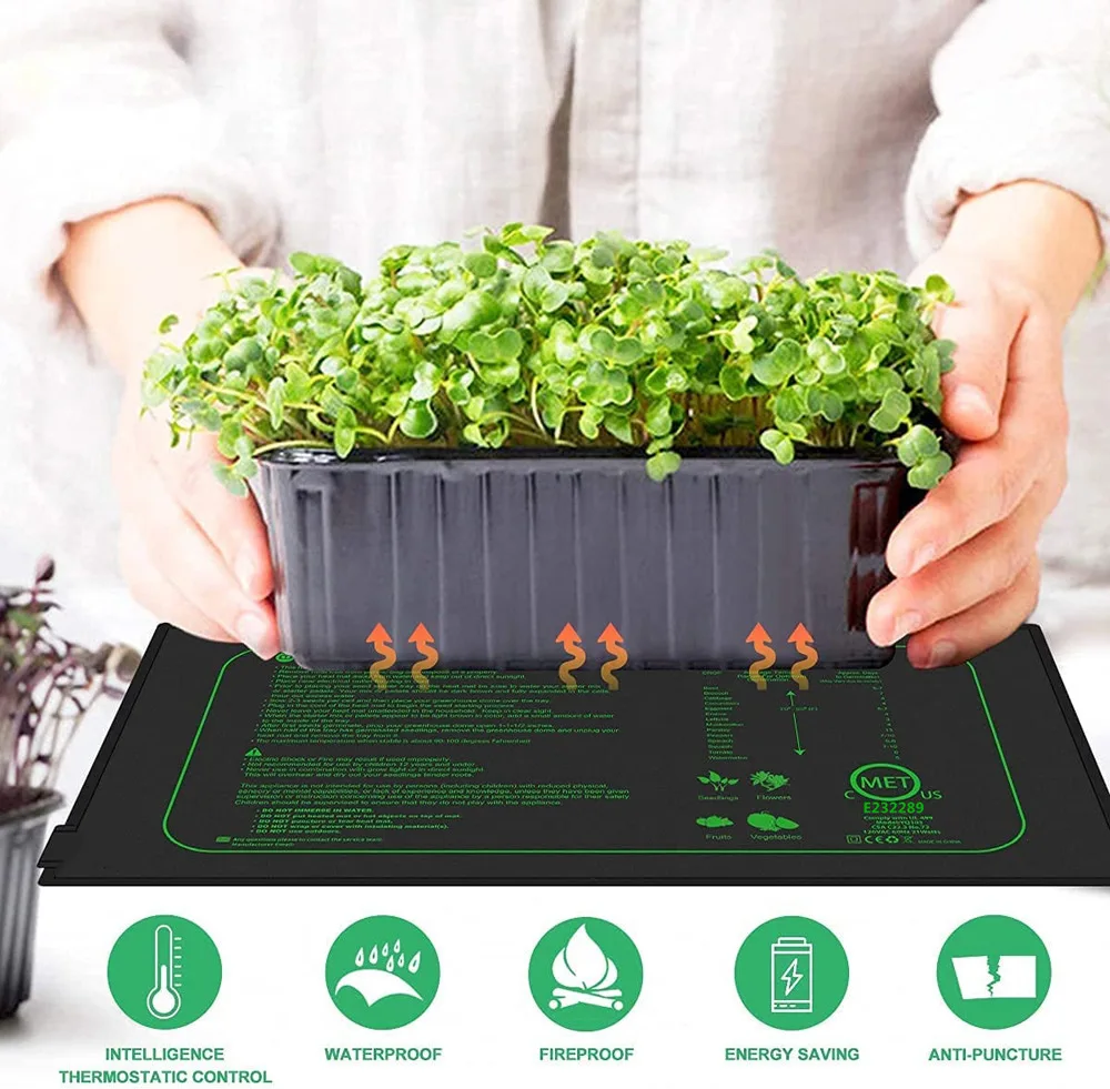 Manufacturers wholesale digital display temperature control model seedling heating pad plants and flowers seedling culture