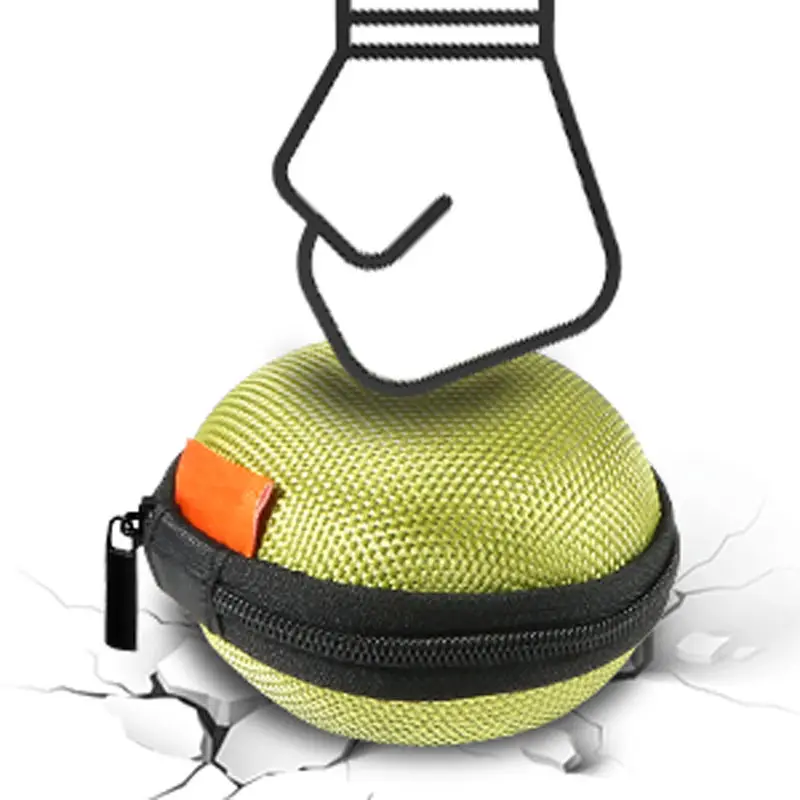 Cheap EVA Earphone Case High Quality Headphone Bag Waterproof EVA Ear Phone Storage Bag Portable Customized Brand Logo