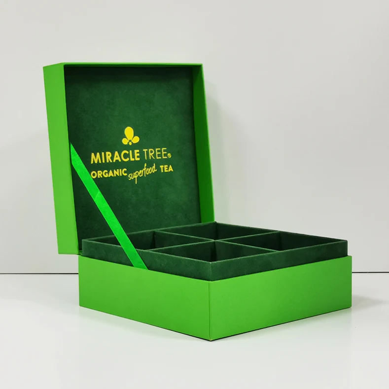 BK33B Luxury Gift Cardboard Packing Custom Tea Box Packaging Design Eco Package Print