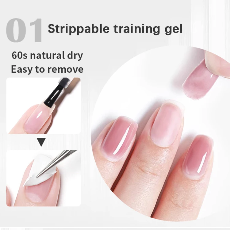 ZRKGEL Nail supply manufacture top coat and base coat private label longlasting Nail art painting Gel polish uv gel uv coat set