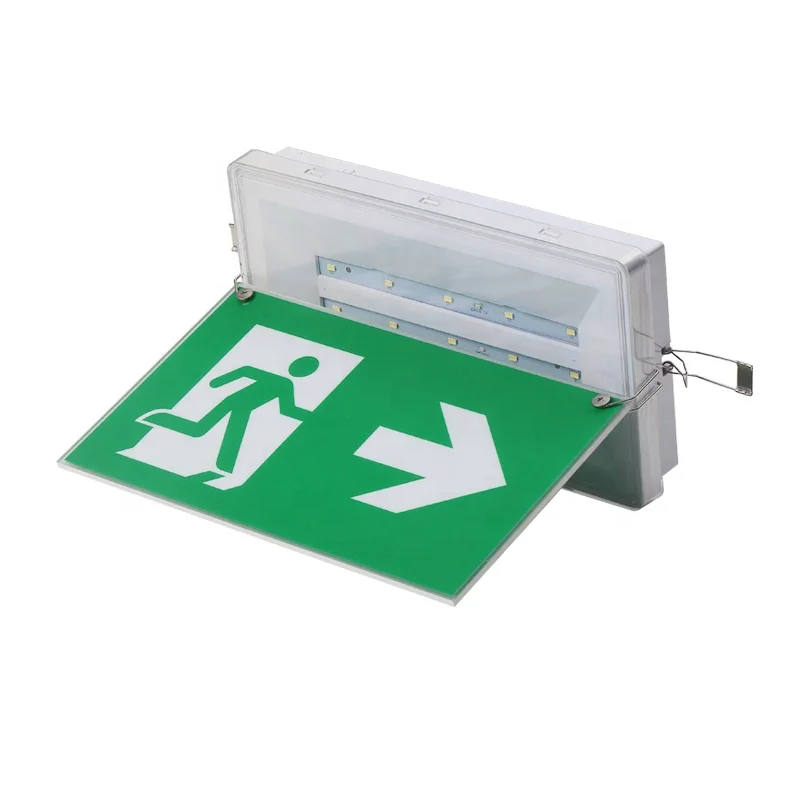 Battery Operation IP44/IP65 Battery Backup LED Emergency Exit Light