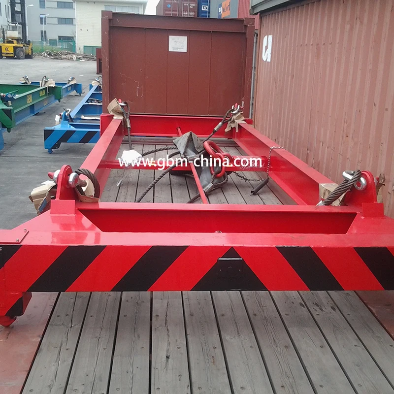 ISO Semi-automatic container lift spreader 40 feet 20 feet frame