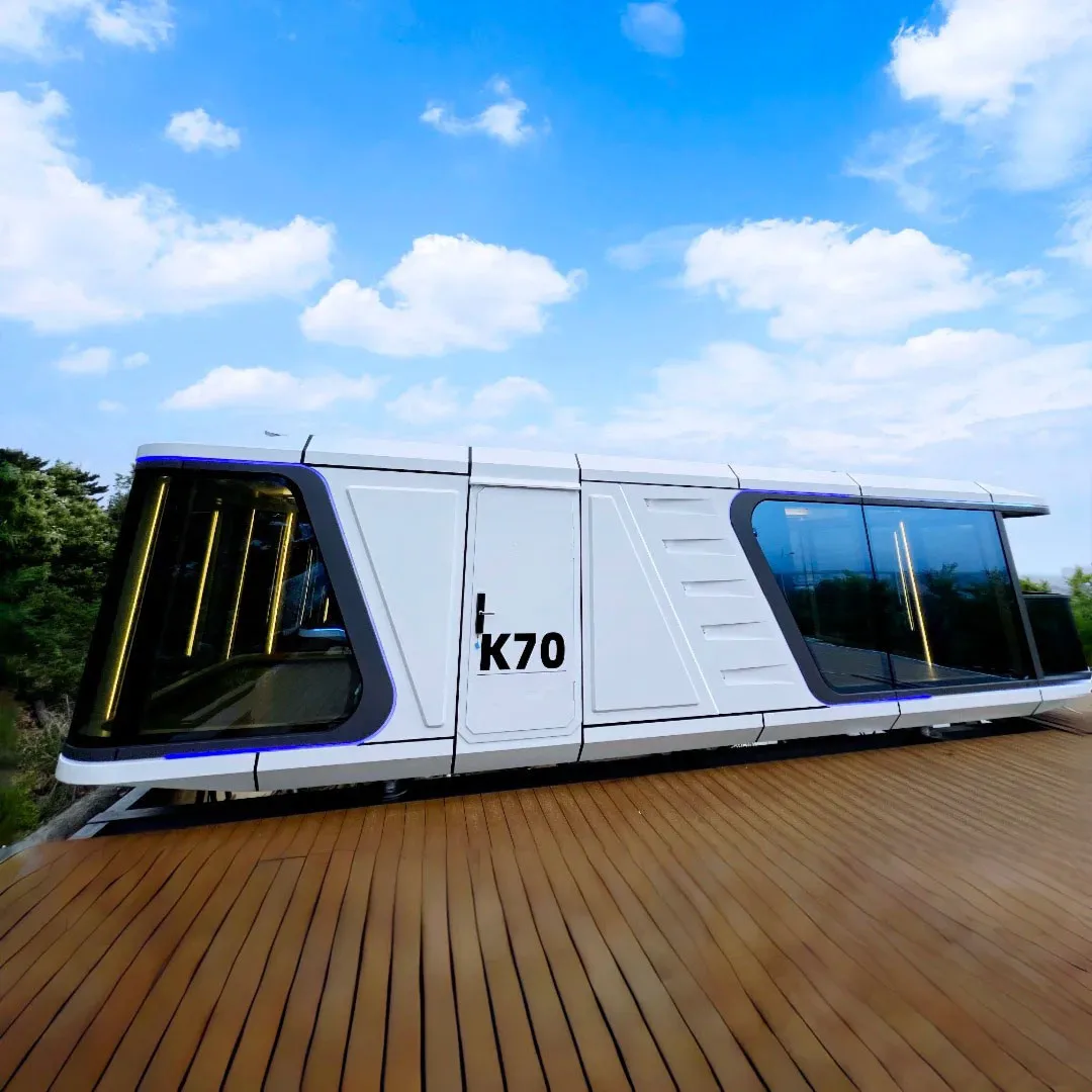 DFBD Wholesale Best Price Environmentally Friendly Space Capsule House Luxury Modern Prefabricated House