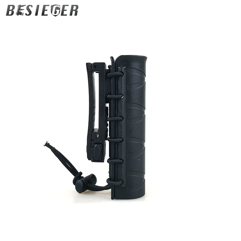 
High quality nylon plastic sleeve, 360 degree rotating elastic tightening rope sleeve/suitable for police telescopic stick 