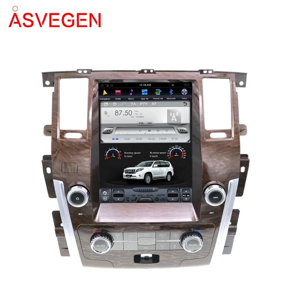 New Android 9.0 Car Stereo DVD Player For Nissan Patrol 2010-2021 Infiniti QX56/QX80 2013-2021 with IPS Carplay Wifi BT