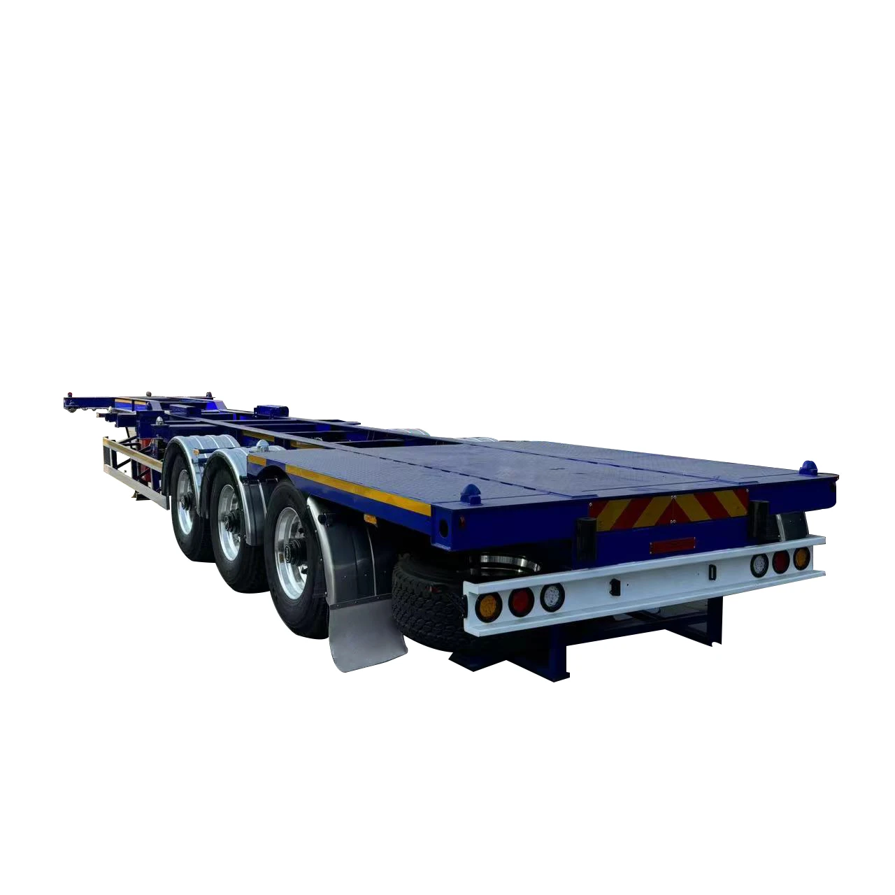 Hot sale 2 axle 3 axle 20/40ft container chassis shipping container trucks lowboy trailer chassis