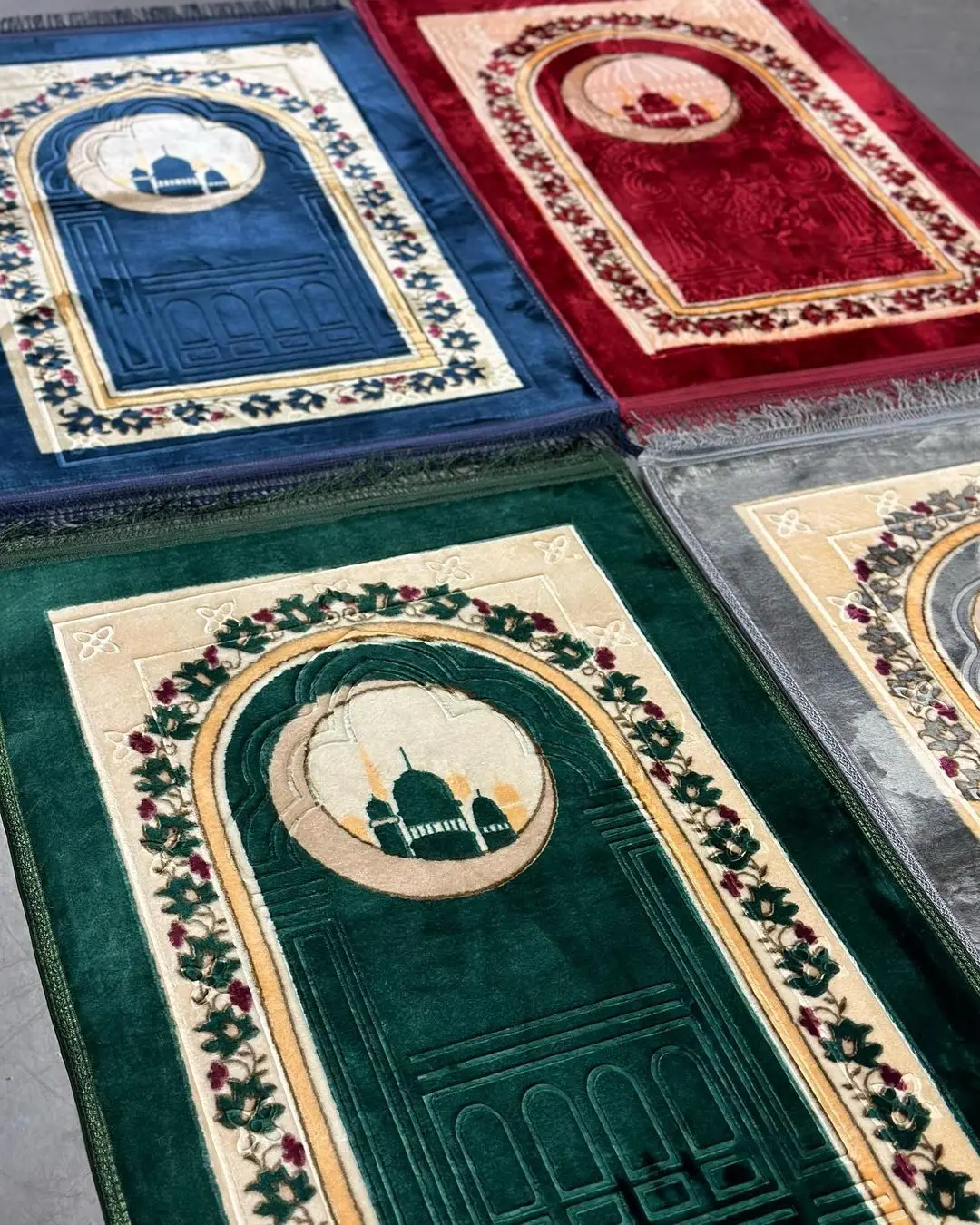 Manufacturer Supplier China Cheap Prayer Mat Rug Prayer Mat Muslim Muslim Prayer Mat