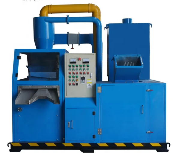 Electrical cable granulation machine wast cable crusher production line