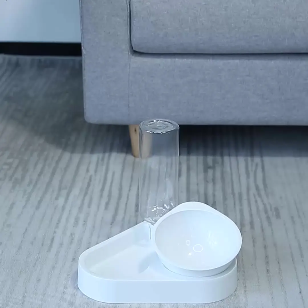 Оптовая продажа, автоматическая кормушка для кошек, пластиковые миски для кормления домашних животных