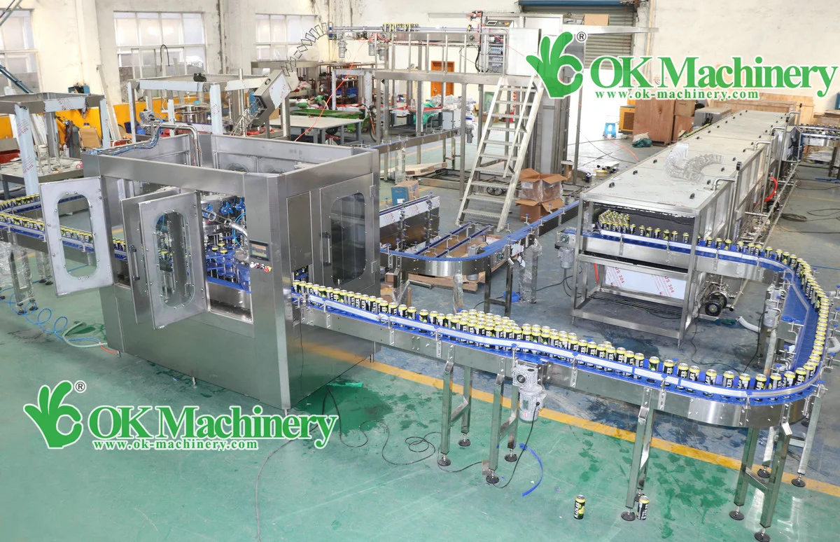 Coke Can Filling Machine Aluminum Soda Can Filling And Sealing Machine