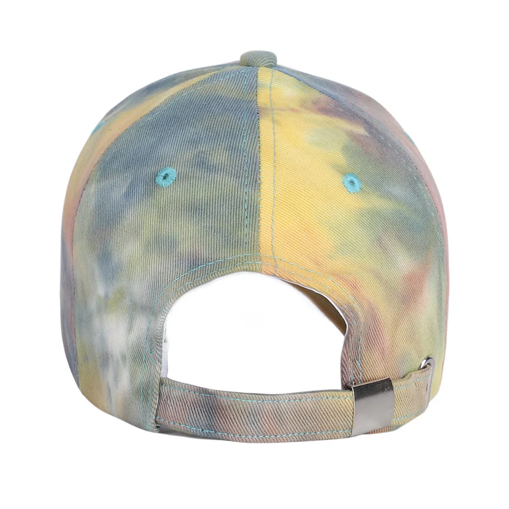 wholesale baseball cap cotton 6 panel tie-dye hats