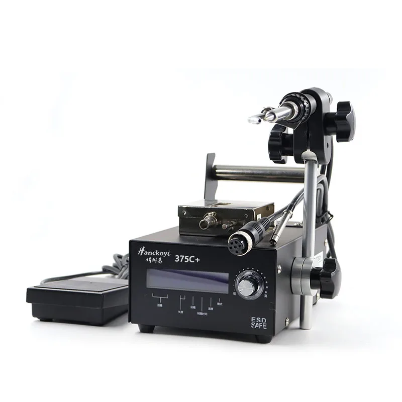 375C+ Automatic feeding soldering machine Soldering iron foot universal feeding machine welding repair welding table