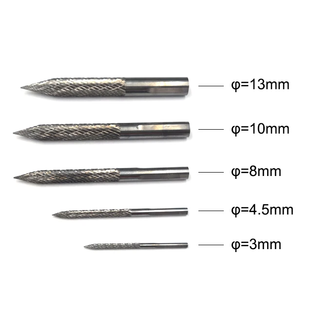 Sunsoul 6mm Cutter Tire Repair Saw Grinder 6mm Tyre Drill Bit Rotary Carbon Steel Carbide Burrs SUNSOUL Air Angle Grinder 4.5mm