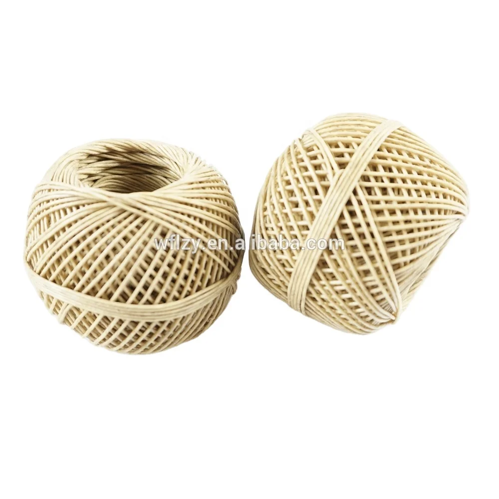 Hemp Candle Wicks Coated in Beeswax  1mm x200ft Roll for Aromatherapy Candle Making