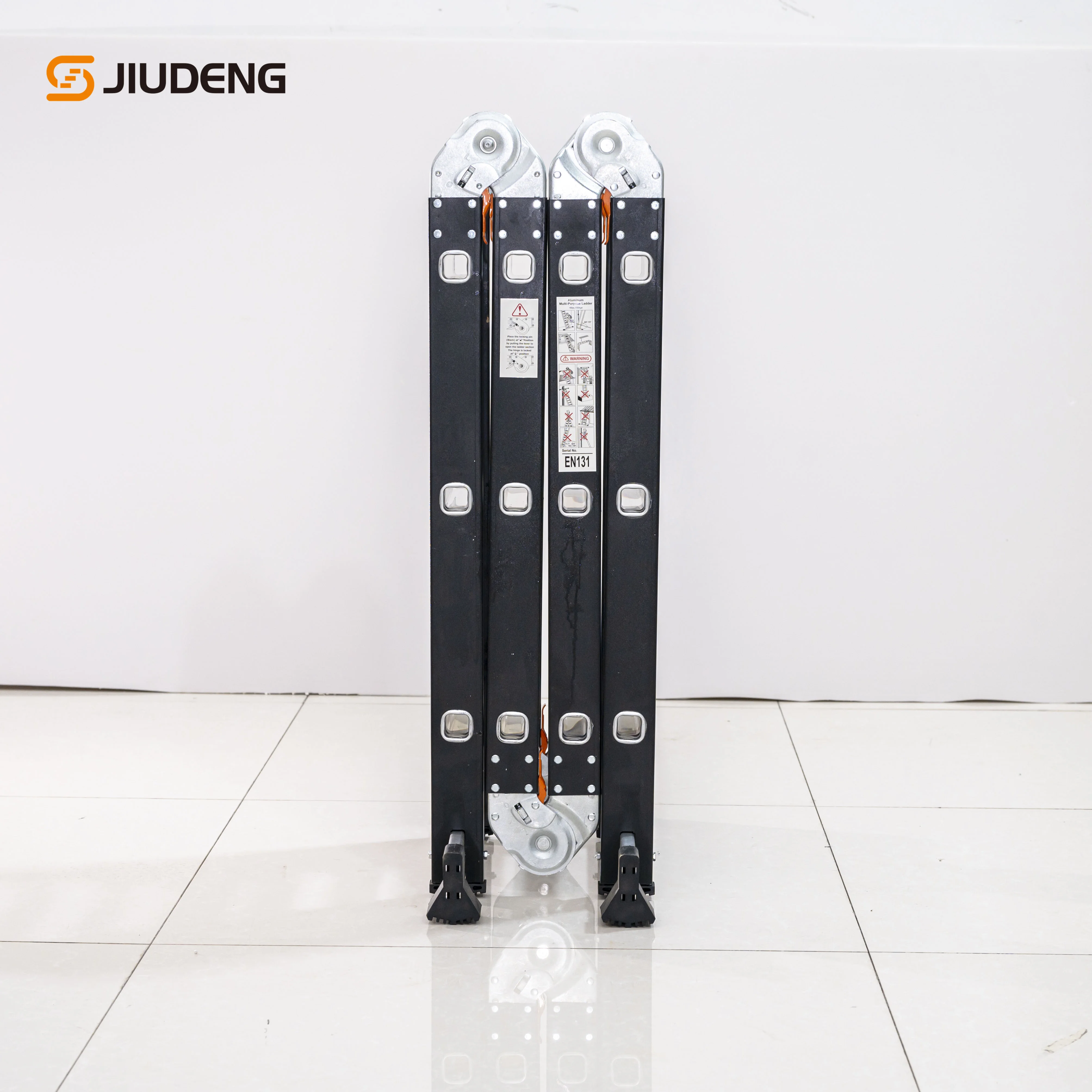 Multi position carbest folding construction warehouse folding stairs ladder