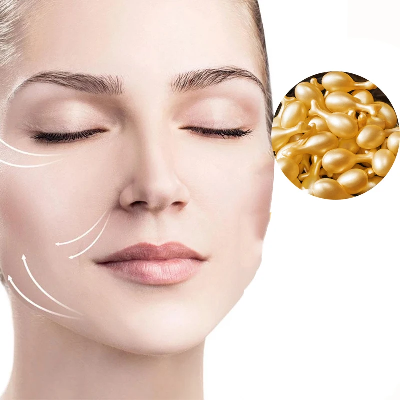 Free Sample Caviar Capsules Cream Moisturizing Anti-Aging Anti-Wrinkle Skin Lifting Capsule Serum Whitening Face Cream Skin Care