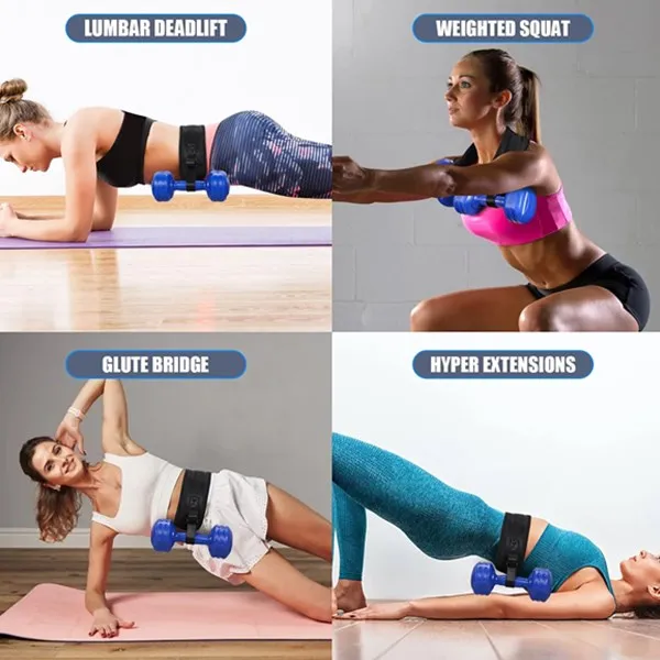 Wholesale Exercise Hip Thrust Belt for Dumbbells