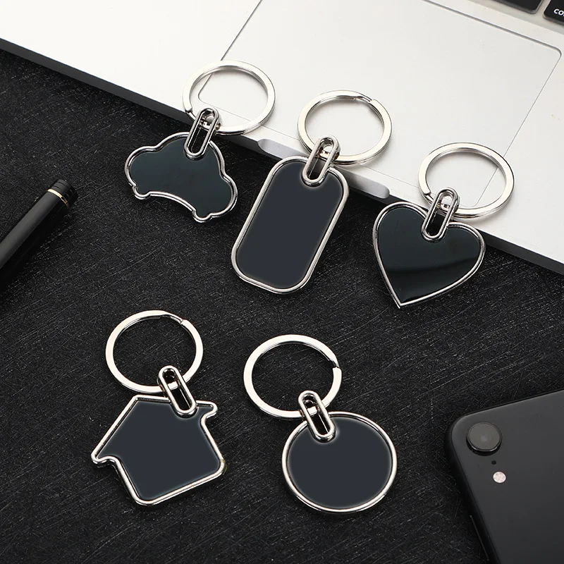 
cheapest promotion metal keyring 