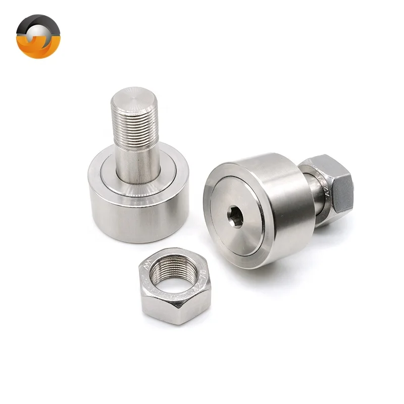 Good stability Threaded Track Rollers CF20 KR52 Track Roller Bearing Stainless Steel S304 Can Followers Bearings