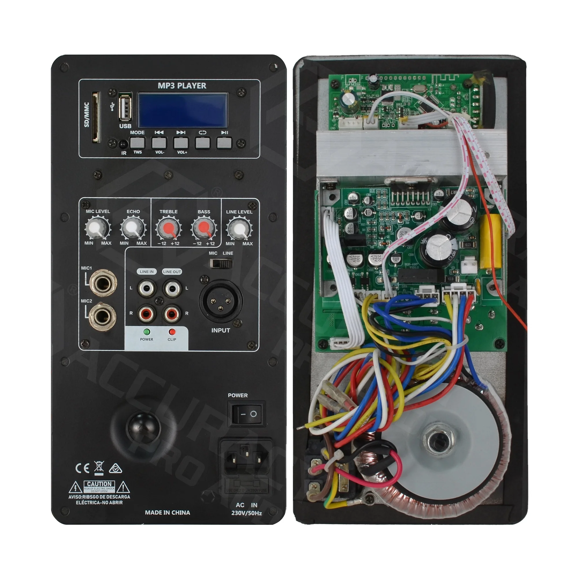 Accuracy Pro Audio10/12/15 Inch Class AB sound power Amplifier audio Module circuit board professional for Speaker