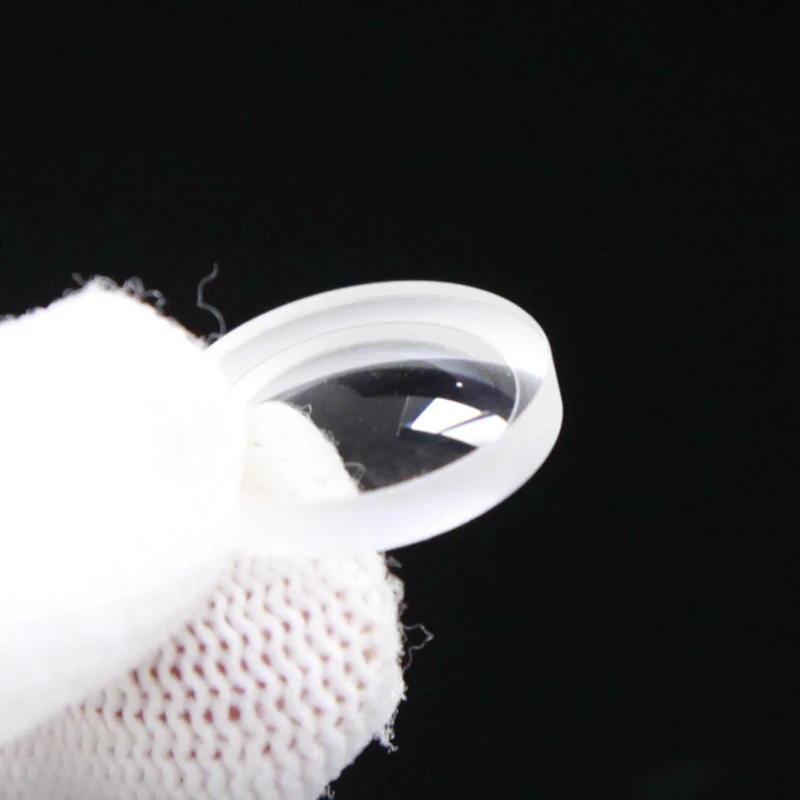 Оптическая линза 10-50 мм оптическое стекло K9 стеклянная плоская вогнутая линза