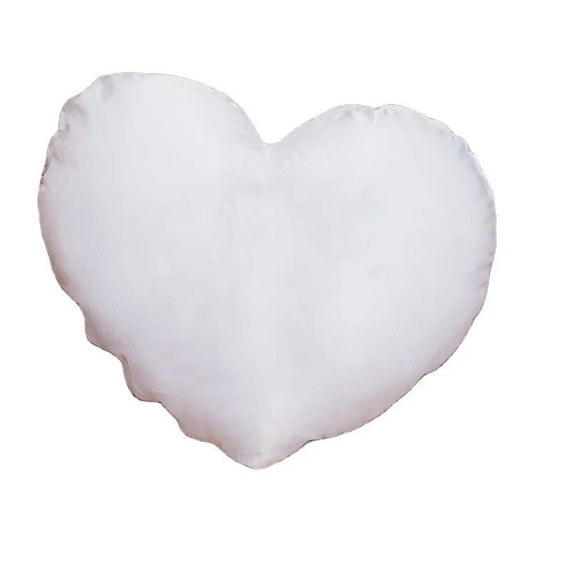 P-13 Sublimation Pillow Case Cover Blanks Custom Good Quality heart shaped Satin Pillow Case