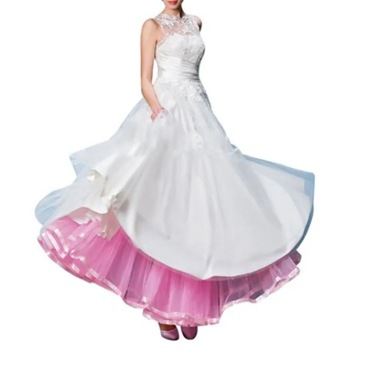 Petticoat Tutu Skirt Vintage Rockabilly Tulle Crinoline Underskirts for Women