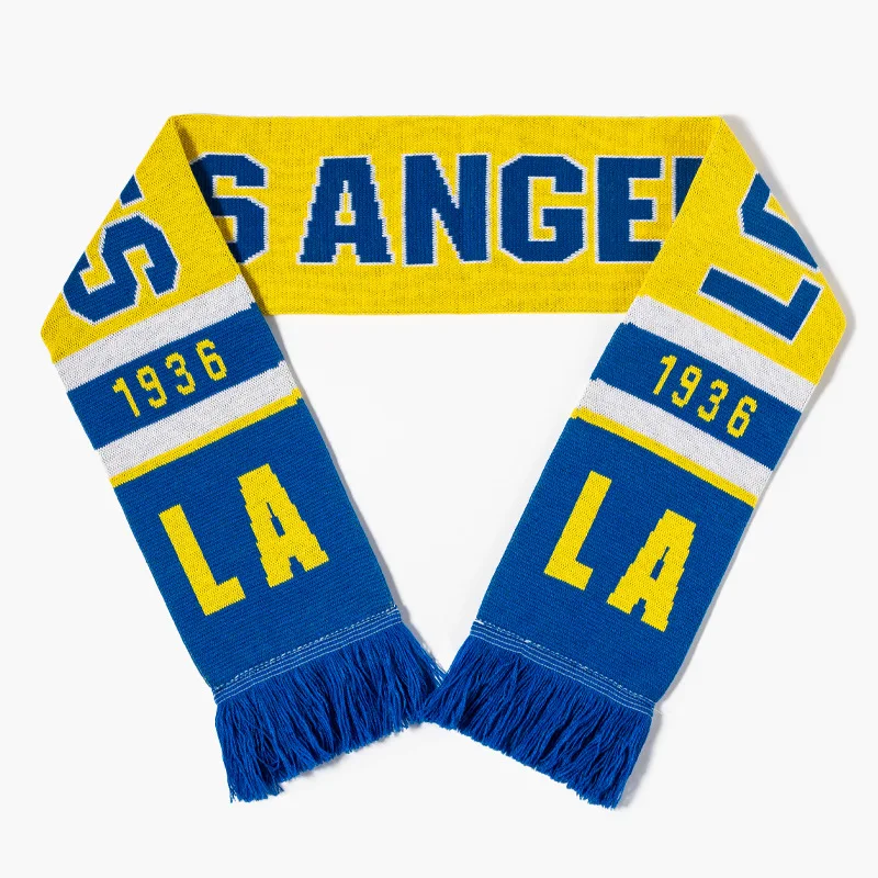 Аксессуары для футбольных фанатов, футбольный шарф на заказ, вязаный дизайнерский футбольный шарф, шарф для выпускной церемонии