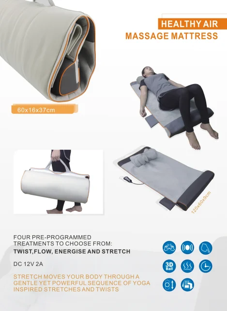 
Popular Air Compression Full Body Massage Mattress, Health Body Massage Mat 