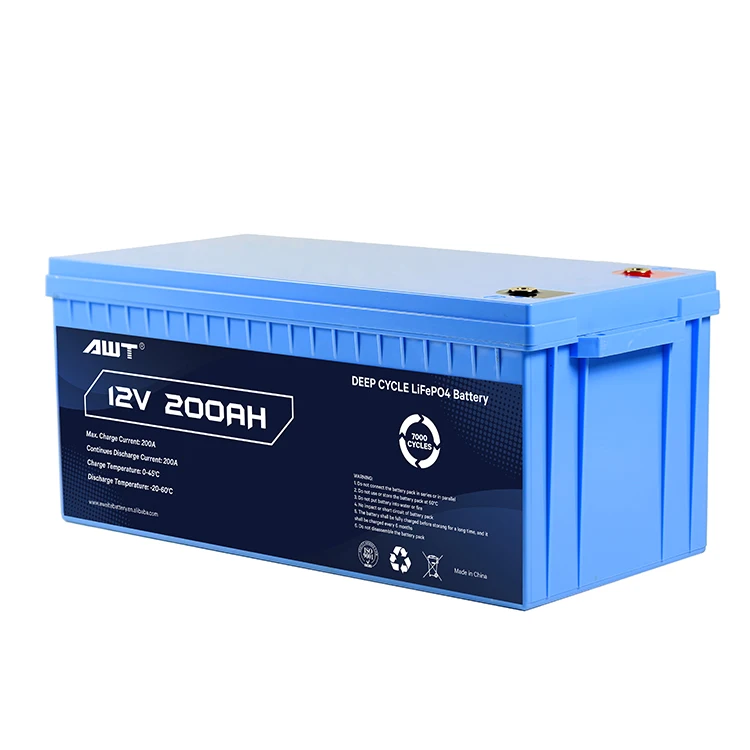 Longer lifespan Lithium Ion Battery Pack Cells Grade A 12v 200Ah lifepo4 battery for home solar panel system 12v 200ah battery