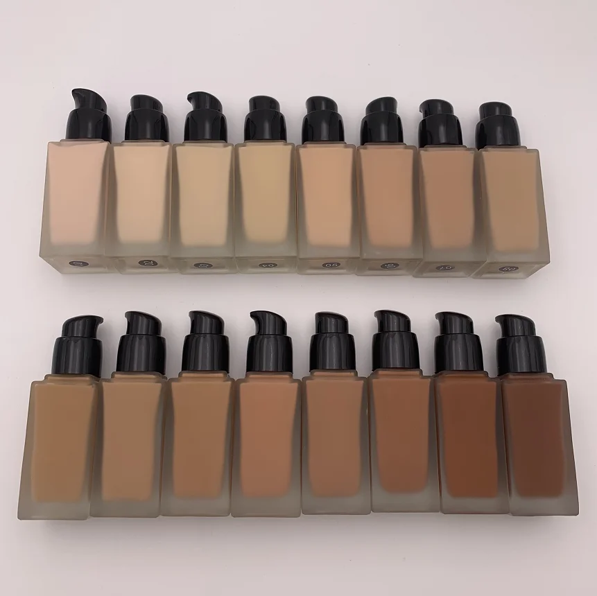 
Factory price cheap with low MOQ waterproof OEM 9 color private label foundation 