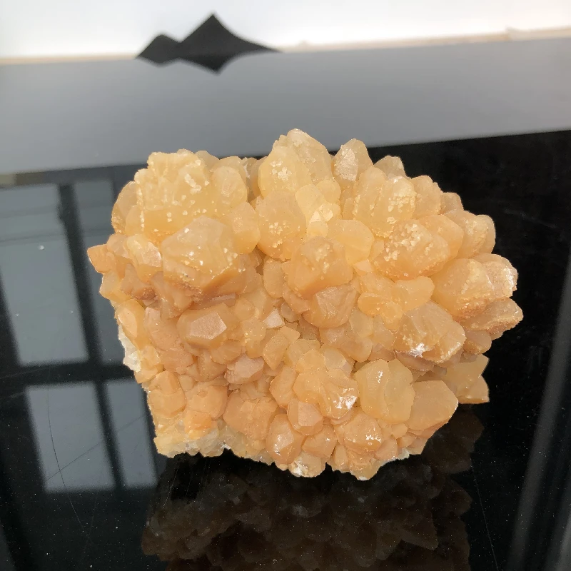 Wholesale healing stones raw gemstone crystal cluster yellow stalactite mineral specimen for sale