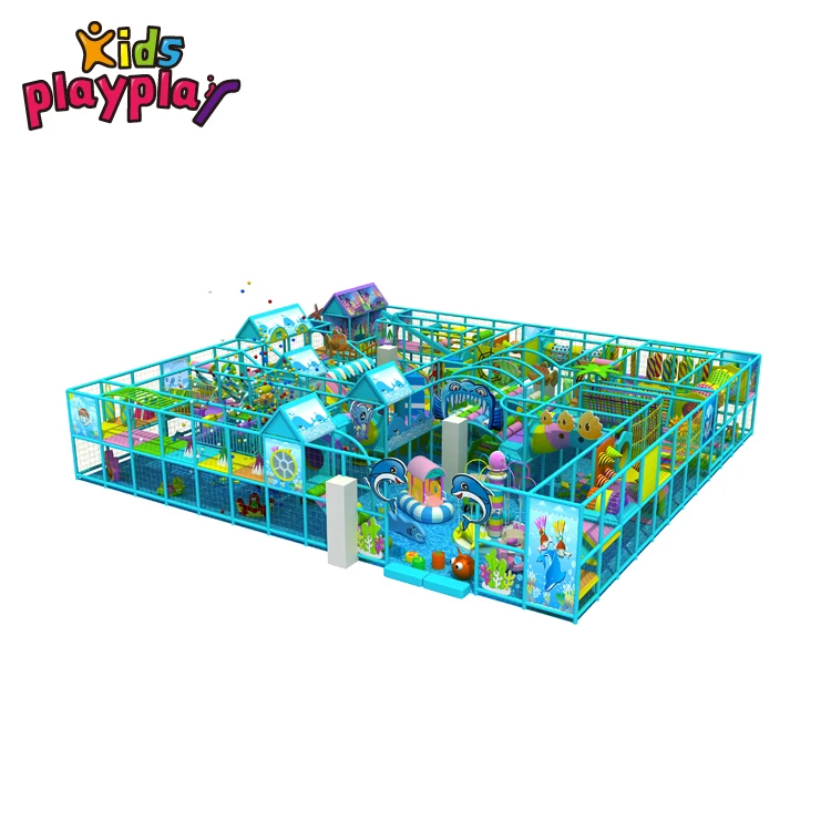 Popular Kids Indoor Playground, Funny Forest Style Children Naughty Castle