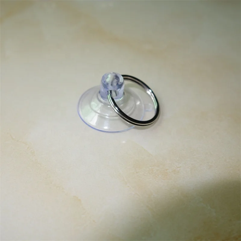 Factory price Professional design Customized Strong Vacuum Sucker Saugnapf PVC/Silicone/Rubber Suction Cup with Metal Ring