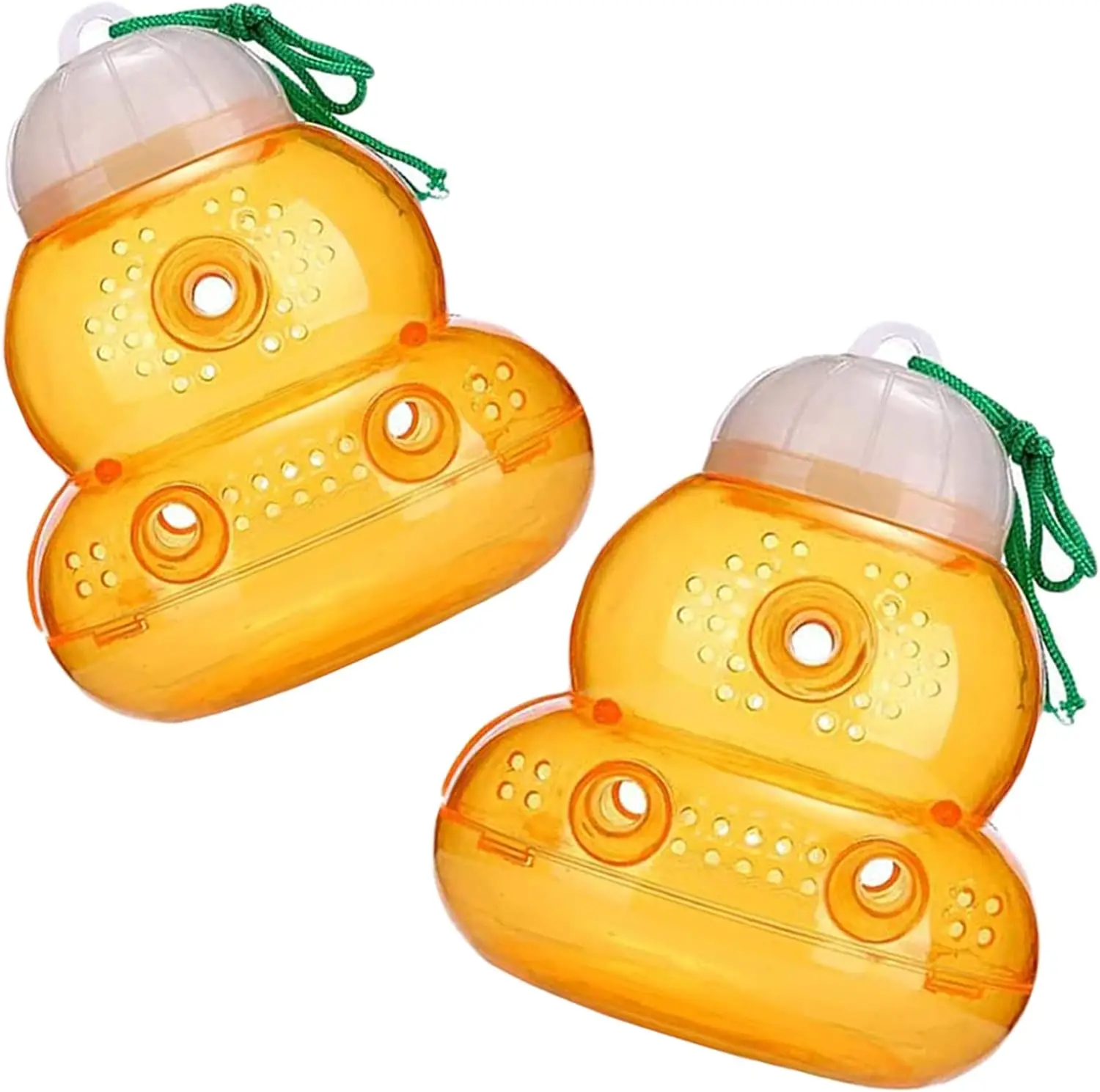 HeavyDuty Wasp Trap for Outdoor Use Hornet Traps Catcher with Hanging Design