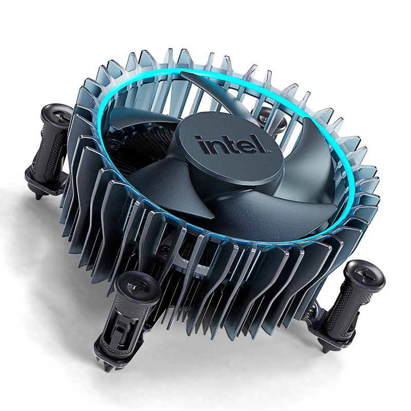 12th поколения Intel оригинальный радиатор i7 i9 новый черный медный вентилятор для LGA1700 процессорный кулер RH1 RM1 Z690