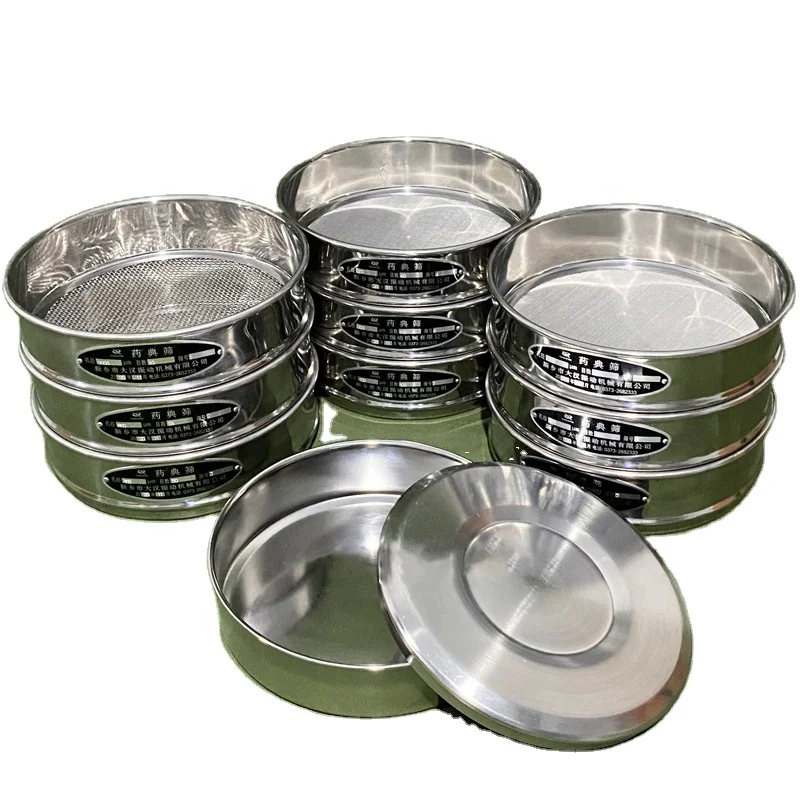 Stainless steel sieve analysis sizes sieve shaker for wheat flour