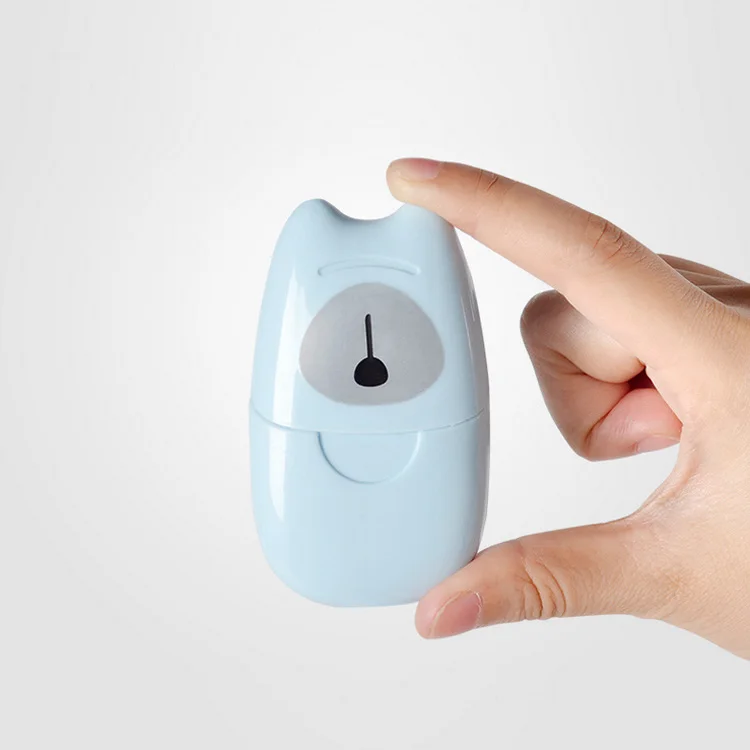 
Private Label Clean hand Disposable Cute Travel Portable Soap Tablets Mini Paper Soap Sheets 