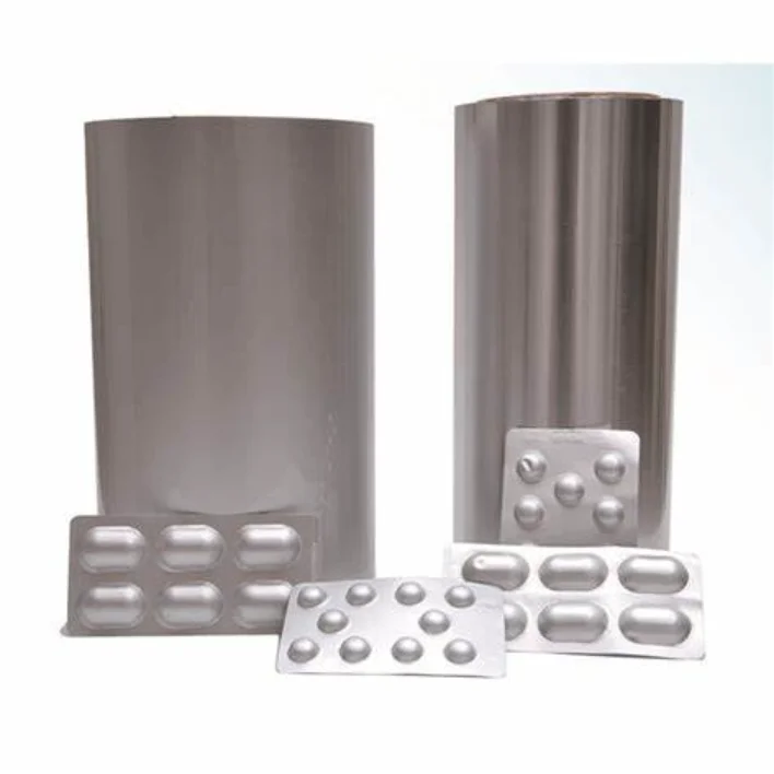Stamping Seal Coat Flexible Packaging Cold Forming PVC laminated alu alu base foil for pharmaceutical blister packaging