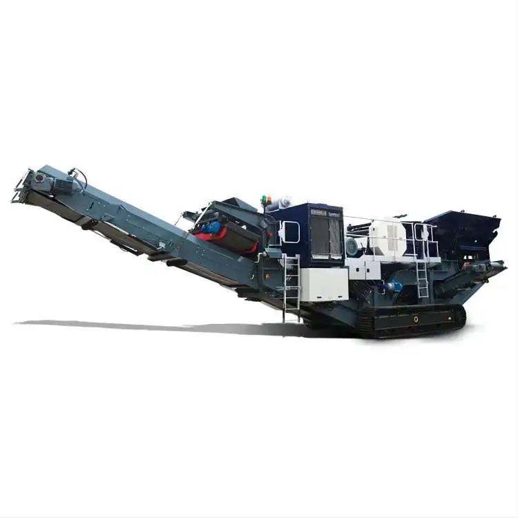 Crawler Moving Jaw Crusher Mobile Diesel Stone Crushing Plant Track Mobile Crusher Price List