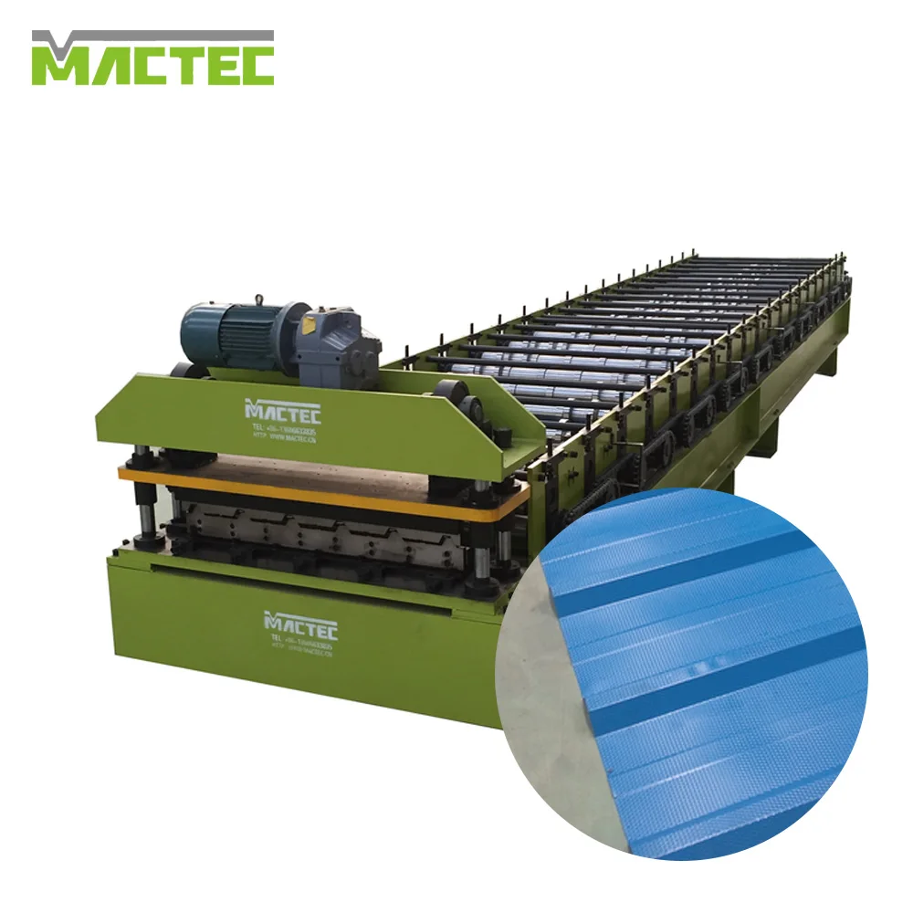 Aluminum Roll Forming Machine Ag 840 Single Layer 750 Wall Awning Aluminium Roofing Sheet Corrugating Machine