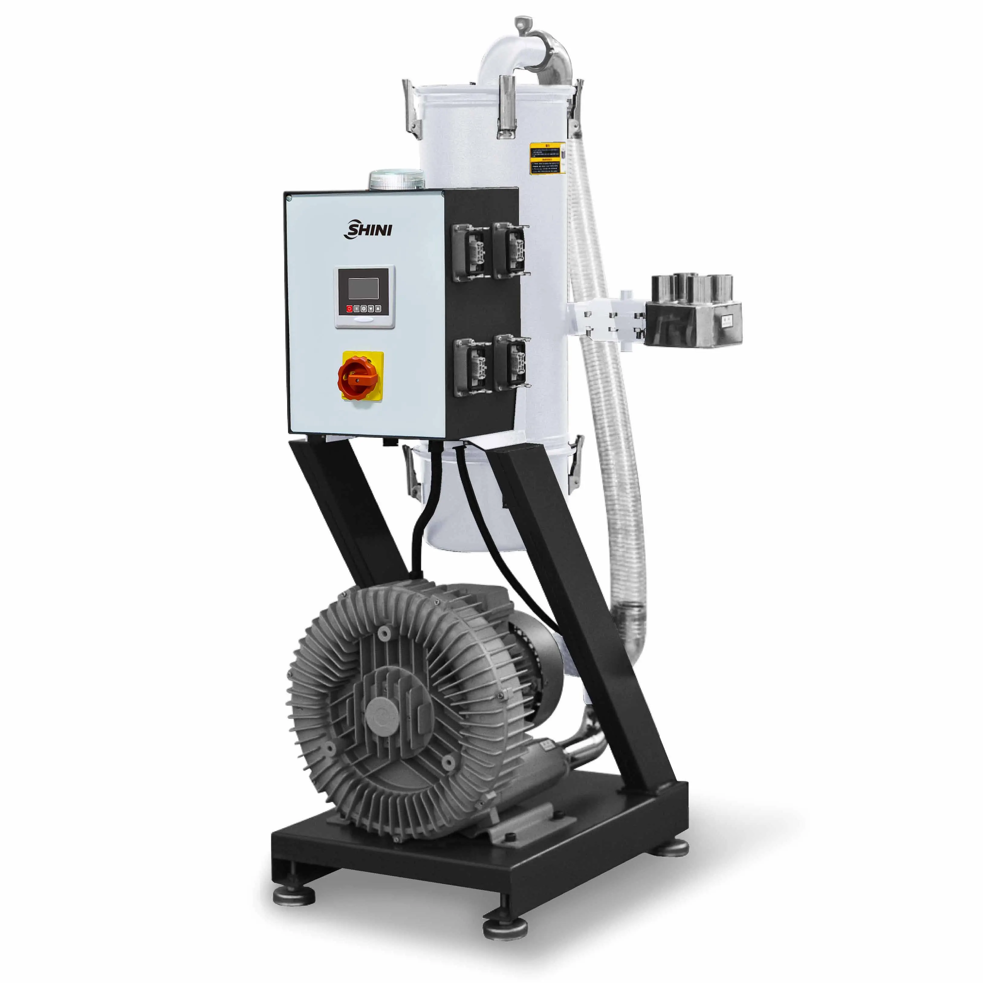  Shini SAL-3HP-UGD124 автоматический бункерный погрузчик с 4 приемниками/пищевыми