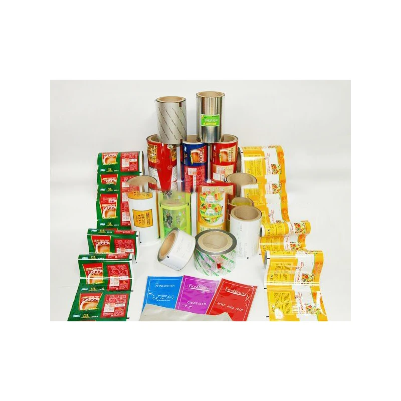 wholesale custom logo eco-friendly printing food packaging plastic laminated roll film