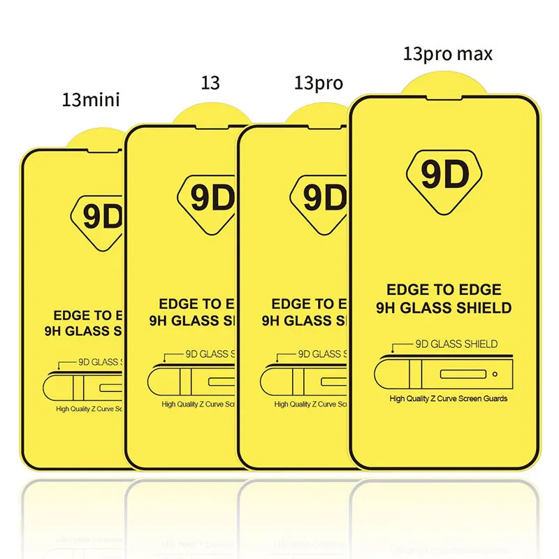 Прозрачное закаленное стекло 9D с полным покрытием для iPhone 7 8 Plus X XR XS Max Защита экрана 11 12 Pro