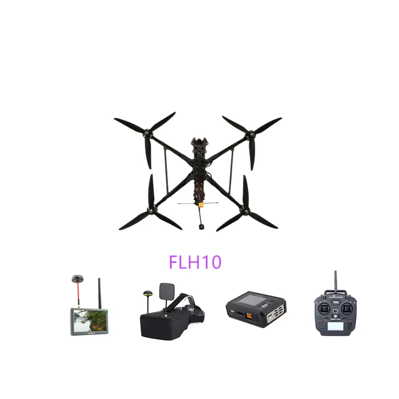 FPV drone  FLH10  promotion Professional Custom 4KG Payload Portable Super Far Long Distance Delivery Drone With Camera