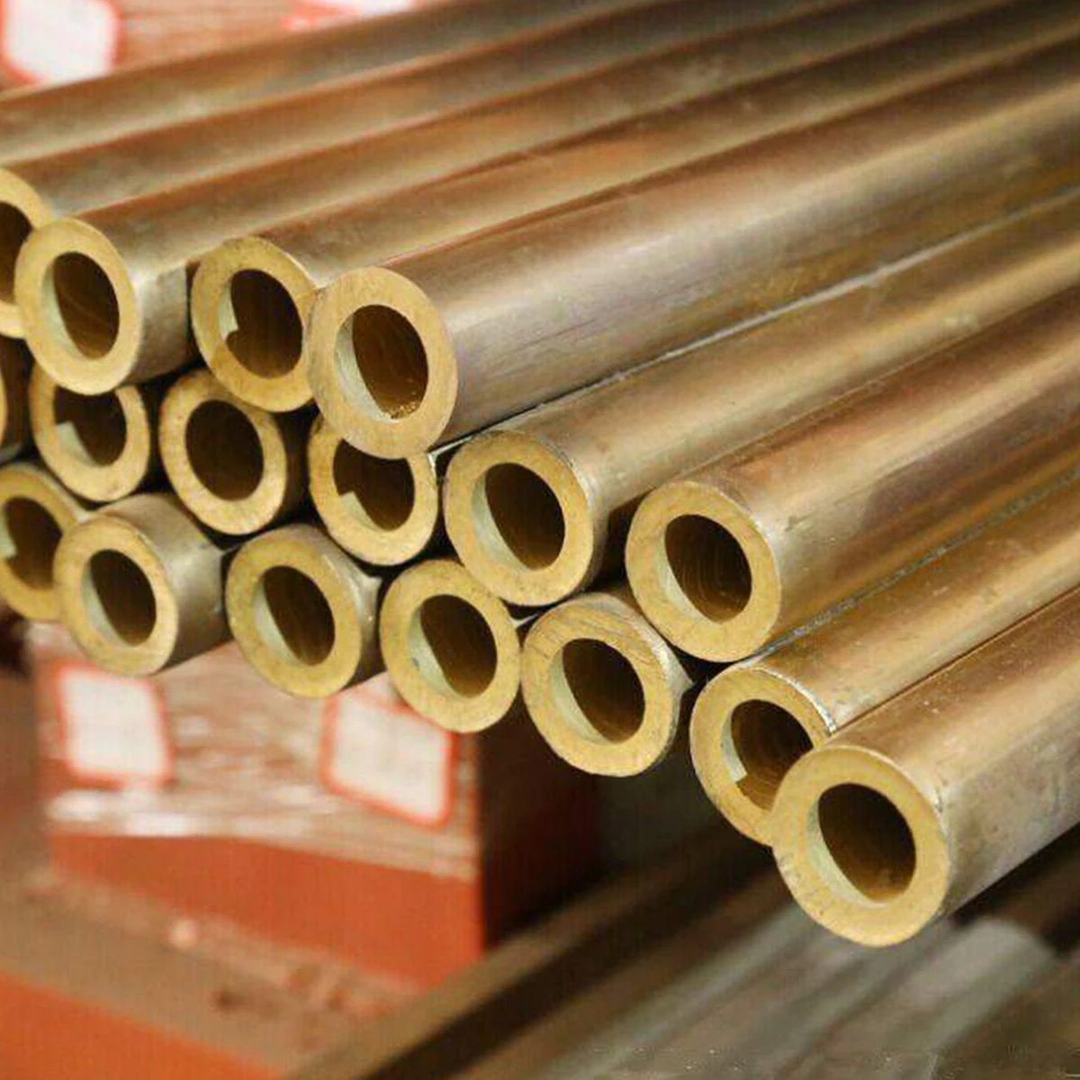 Copper Tubes C11000 For Water Oxygen aircon copper pipe