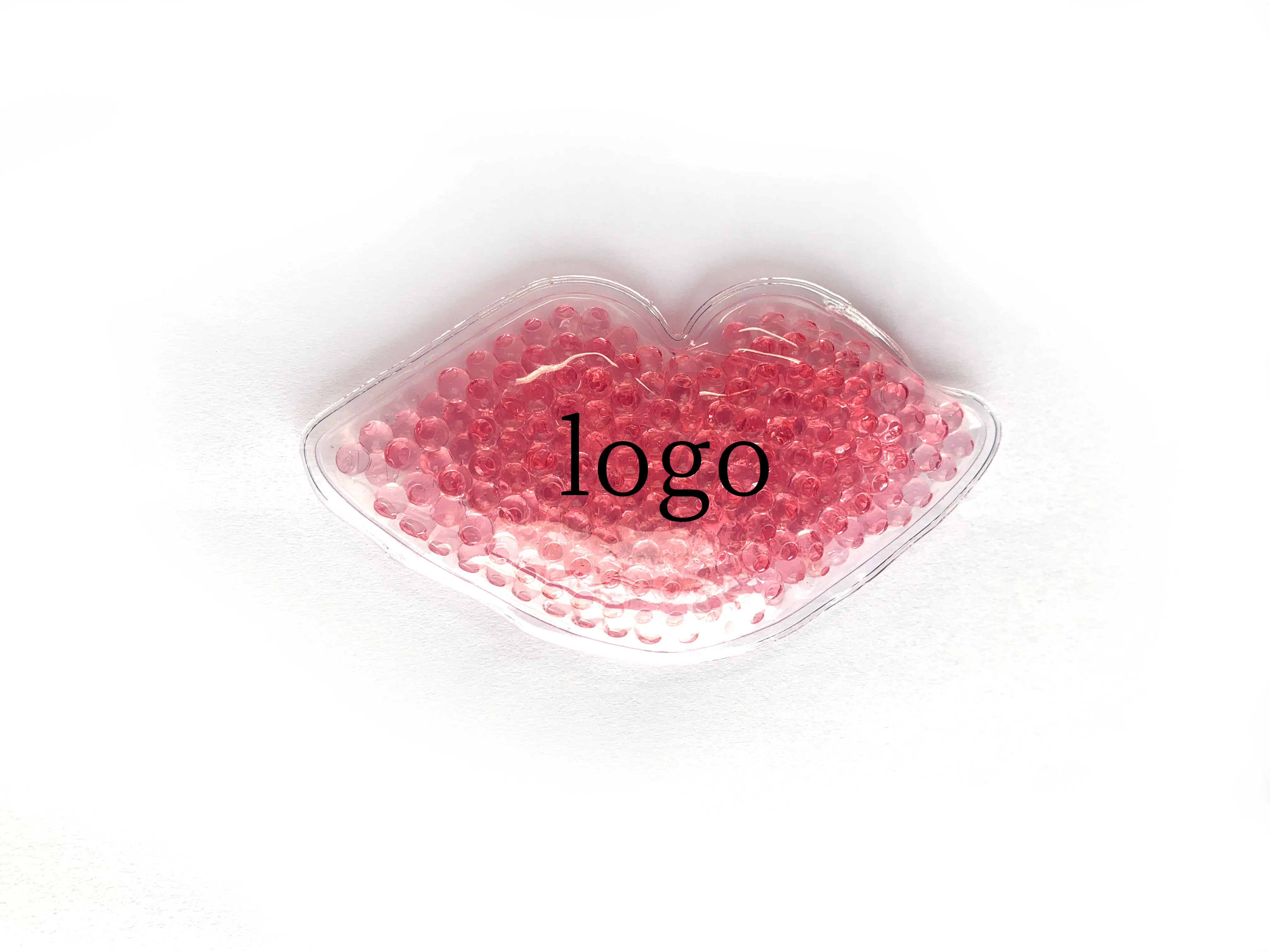 Best seller reusable Lip Shaped Hot Cold Gel Beads Therapy smart Ice Pack Aesthetic Clinics