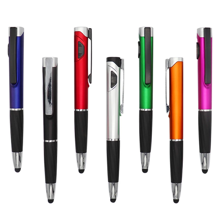 new collection wonderful led torch light up pen laser engraving printing logo