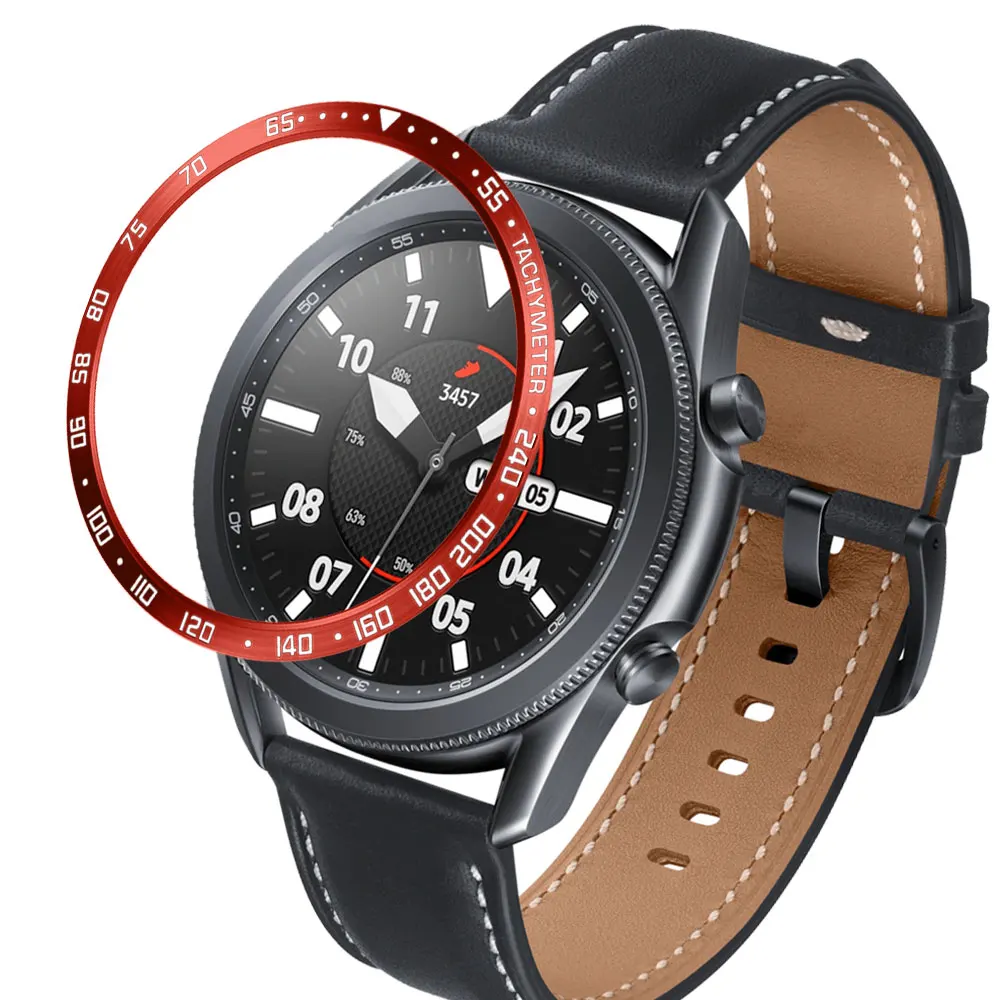Ободок кольцо для укладки волос рамка Samsung Galaxy Watch 3 41 мм 45 защитное
